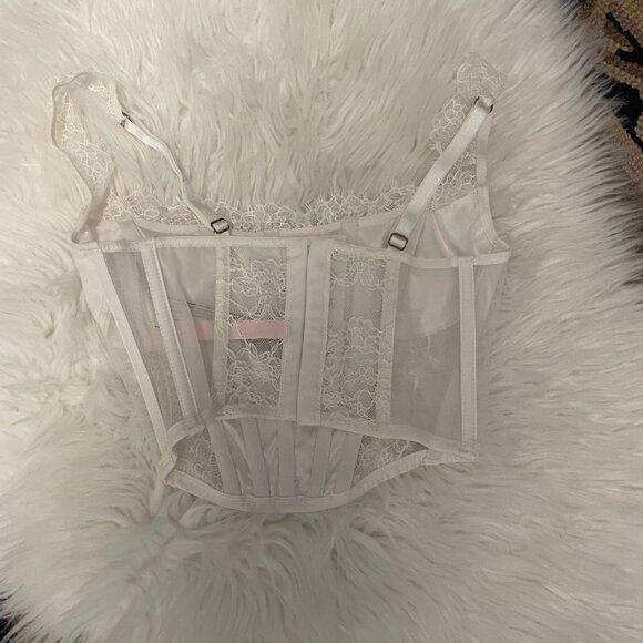 Victoria's Secret Dream Angels Lace Corset Top - Picture 6 of 11